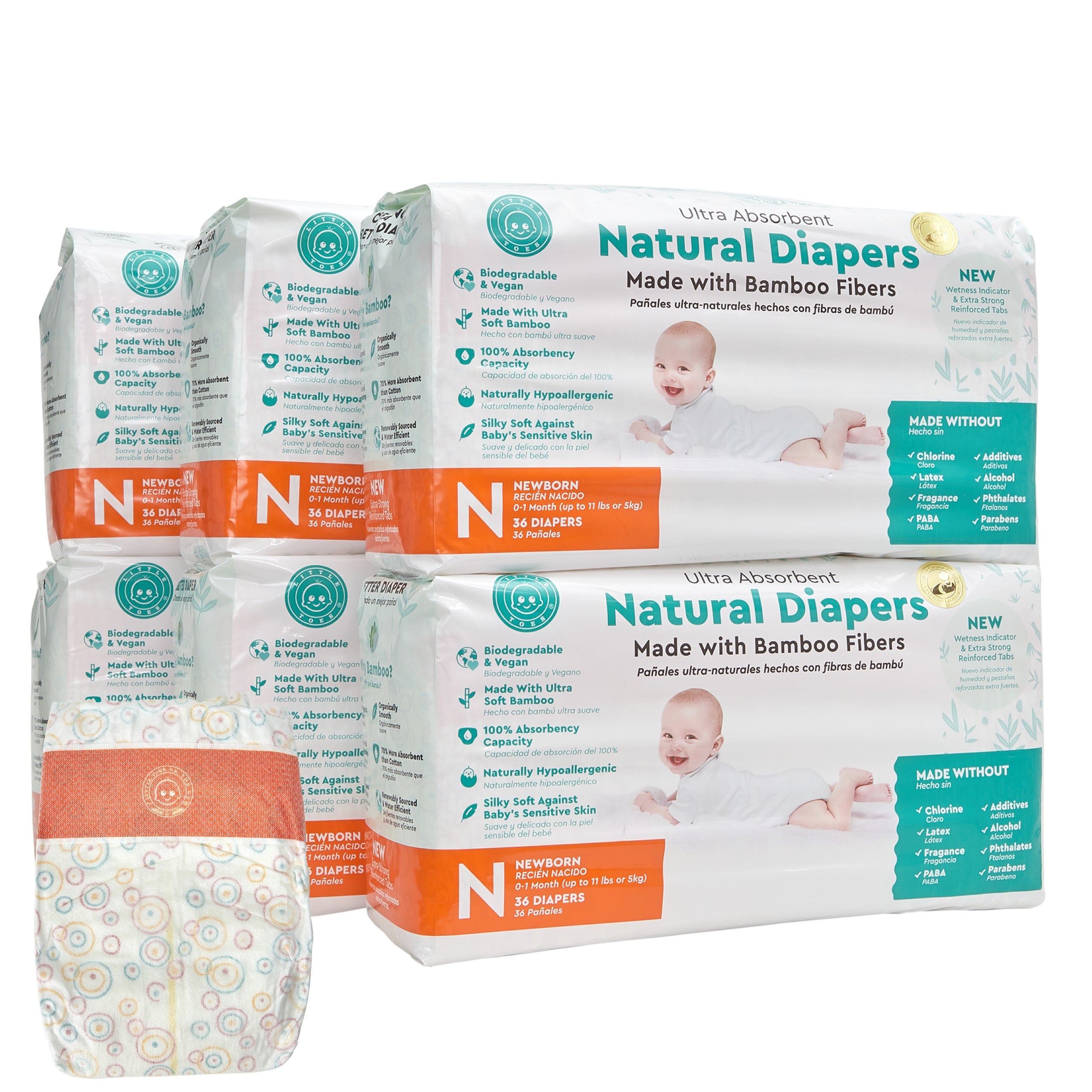 Bamboo diapers hotsell